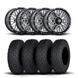 Rines ITP Momentum de 15" mecanizados en negro y neumáticos Coyote [35x10R-15]