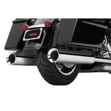 Cobra Powrflo 4-1/2" Slip-On Muffler Chrome - 6215