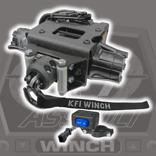 Winch Kit 2500 lb For Polaris Sportsman 550 2012-2014 (Steel Cable Plug-N-Play)