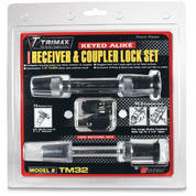 Trimax - TM32 - Premium Coupler Lock, Keyed-Alike Hardened Steel Lock Set