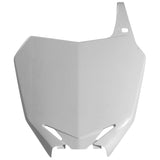 Acerbis White Front Number Plate for Suzuki - 2042340002