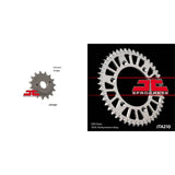 Kit de piñón delantero de acero y trasero de aluminio para todoterreno HONDA XR650R 2000-2007