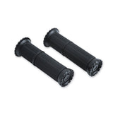 Puños de manillar Kuryakyn Black Riot para Can-Am, Honda, Indian, Victory y Yamaha de 7/8"