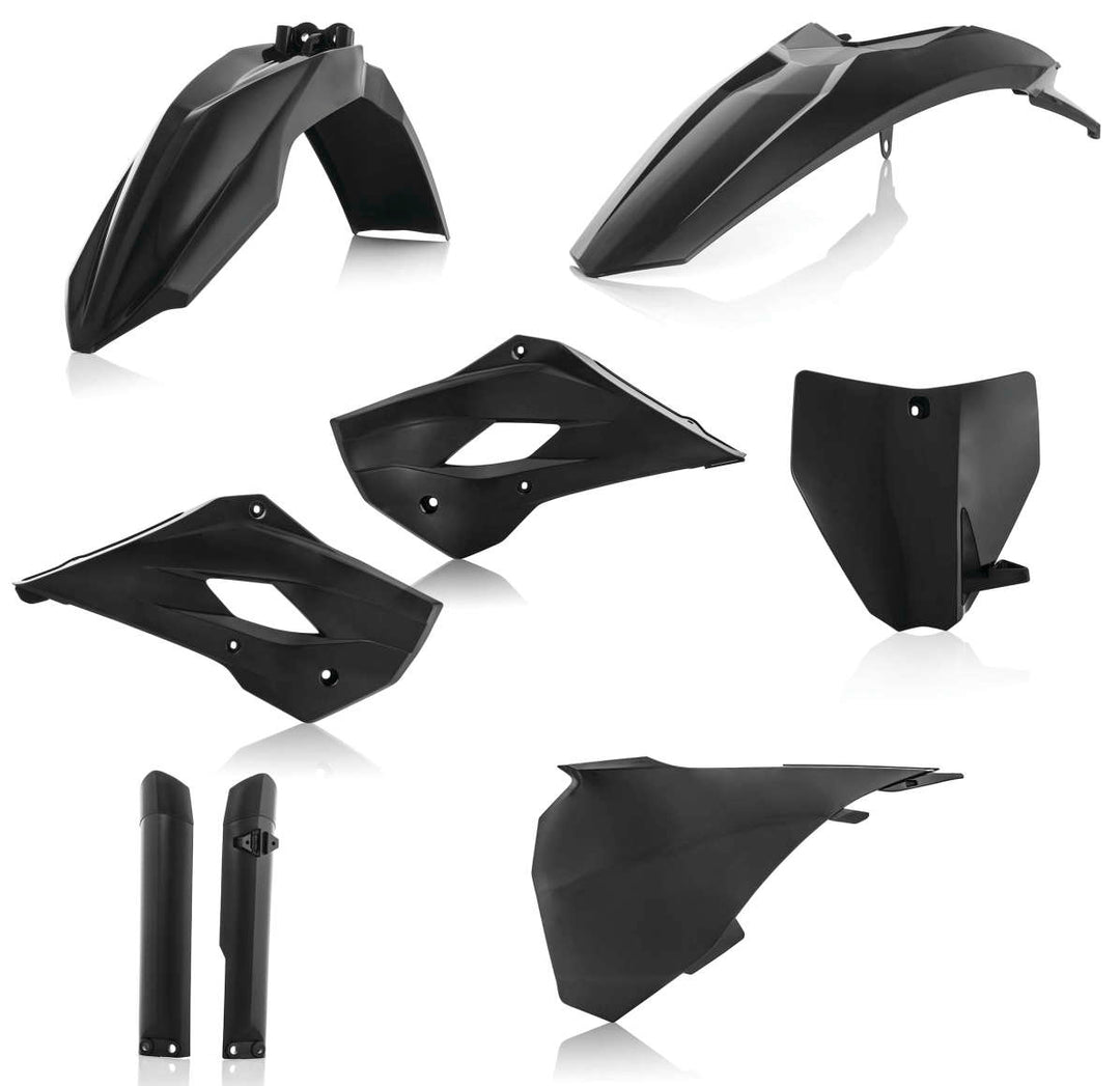 Acerbis Black Full Plastic Kit for Husqvarna - 2685930001