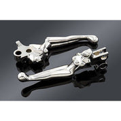 KURYAKYN CHROME SILHOUETTE LEVERS FOR 1996 HARLEY DAVIDSON TOUR GLIDE MODELS HD