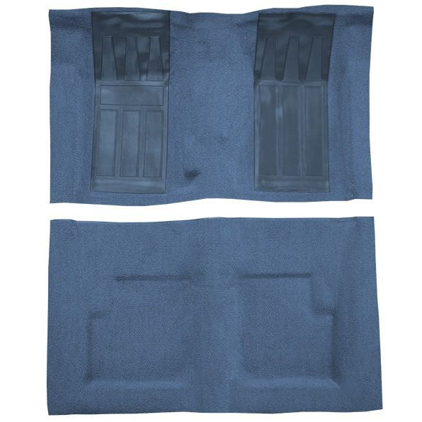 ACC Replacement Carpet Kit For 1969 Ford Torino GT 2DR Convertible 4spd with 2 Med Blue Inserts - CHOOSE COLOR