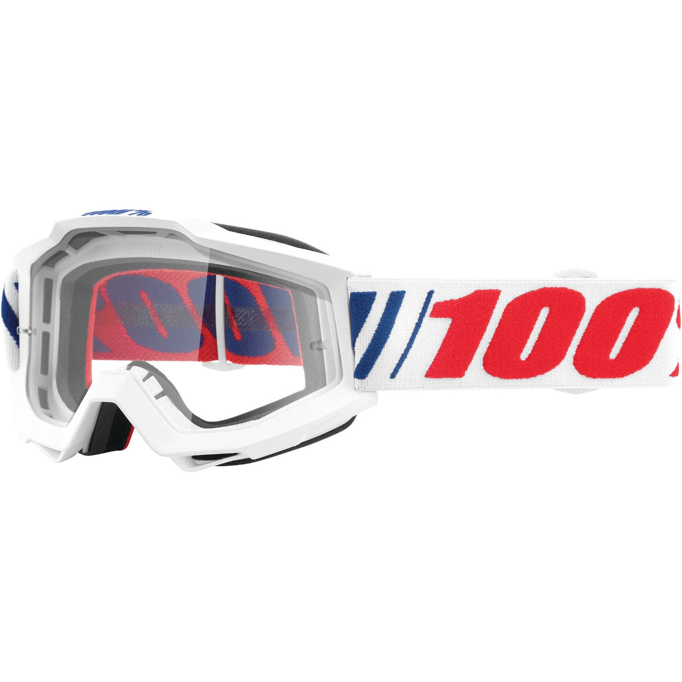 100% Gen1 Accuri Goggles AFO66 with Clear Lens - 50200-342-02