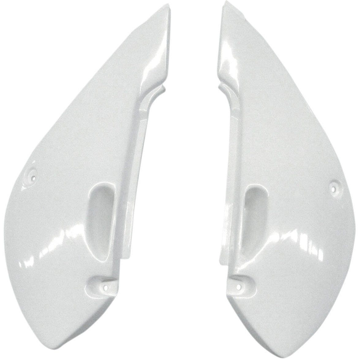 Kawasaki KLX110 2002-2009 UFO white Side Panels