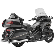 Cobra Tri-Flo Slip-On Muffler Chrome - 1218