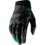 100% Men's Ridefit Gloves Black Camo