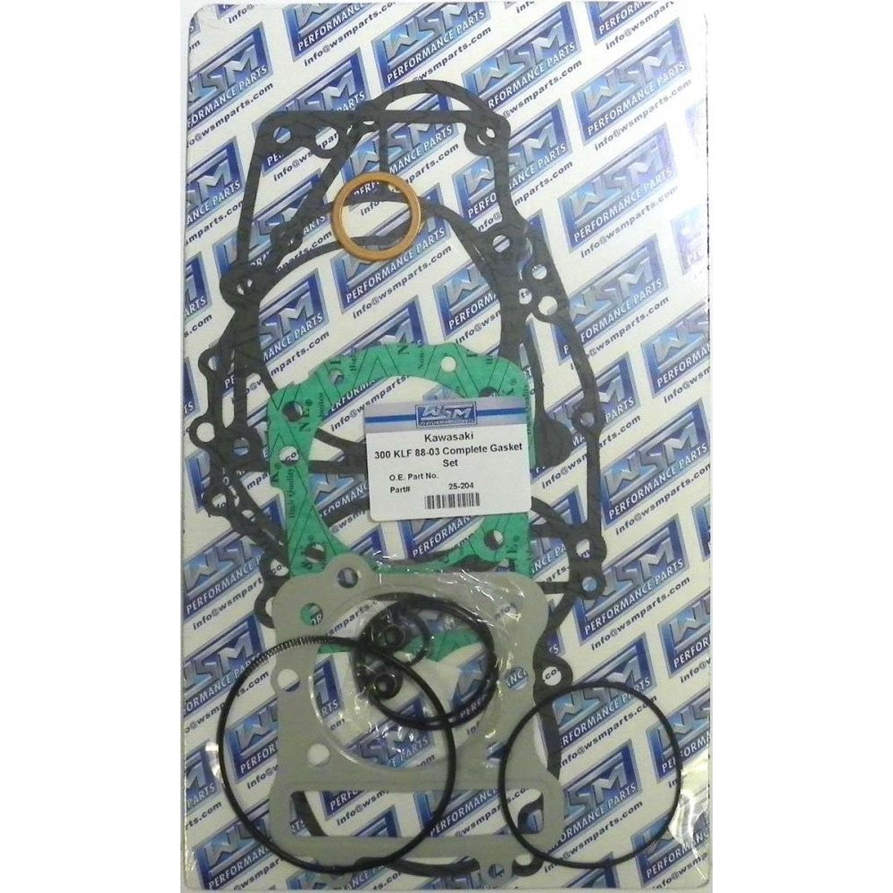 WSM Complete Gasket Kit For Kawasaki 300 Prairie 99-02 25-204