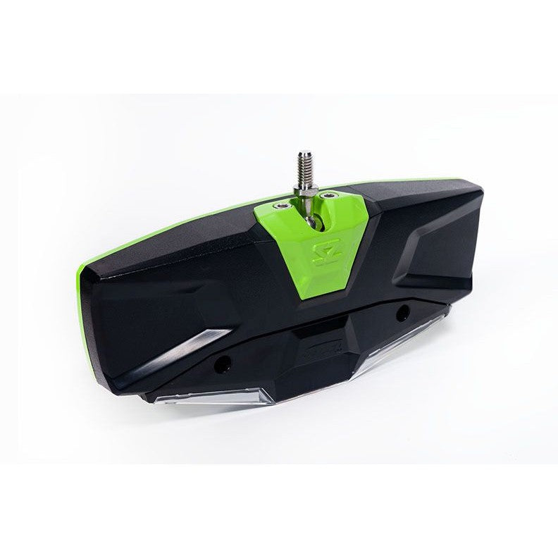 Seizmik Halo-RA Series Cast Aluminum Trim Kit Rearview - Green 56-18101