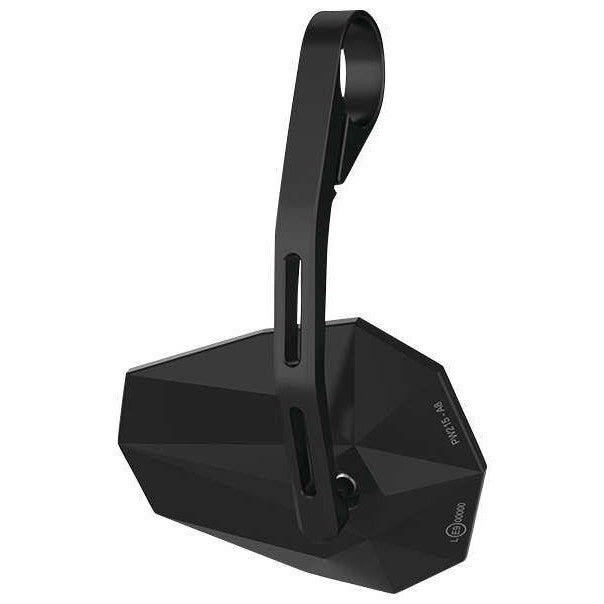 Highsider Stealth X-6 Long Arm Bar End Mirror Black - 301-455