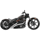 Freedom Performance Radical Radius Crossover Exhaust with Star Tips Chrome - HD01189