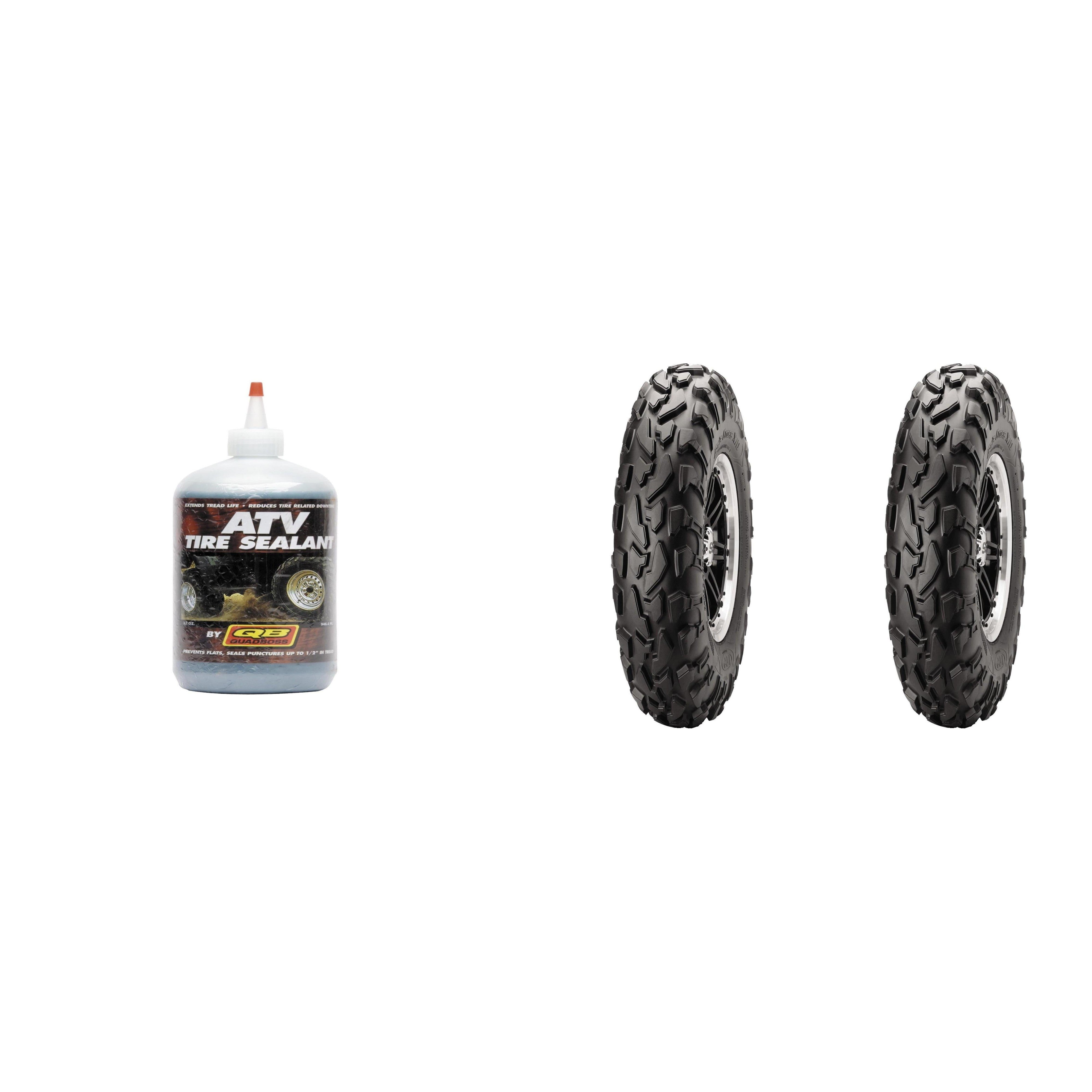 Set of 2 ITP Bajacross Radial Front Tires 26x10R-14 8-ply with QUADBOSS Sealant