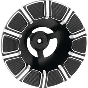 Arlen Ness Velocity 10-Gauge Black Air Cleaner Cover 601-000