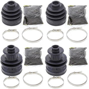Complete Front Inner & Outer CV Boot Repair Kit Yamaha WOLVERINE R-SPEC EPS 2016