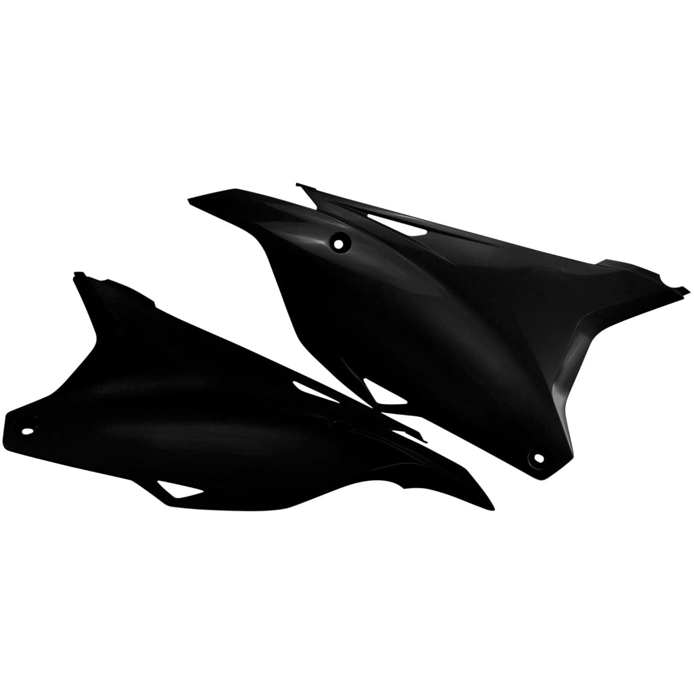 Acerbis Black Side Number Plate for Kawasaki - 2374080001