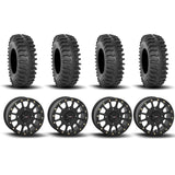 Ruedas System 3 SB-5 Beadlock de 15" en negro mate y neumáticos XT400 [33x10R-15]