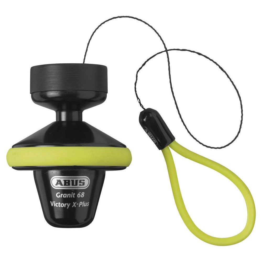 Abus Granit Victory XPlus 68 Roll Up Disc Lock Yellow - 56564