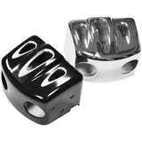 Harley FXDC Dyna Super Glide Custom 07-13Deep Cut Coil Cover Chrome Arlen Ness