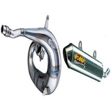 COMBO DE SILENCIADOR FMF FACTORY FATTY PIPE Y POWERCORE 2 PARA ESCAPE COMPLETO TE250 TE350