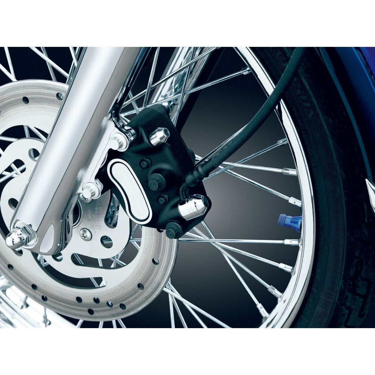 KURYAKYN CHRM BANJO BOLT COVERS 1984-2007 HARLEY MASTER CYLINDERS, CALIPERS 2014