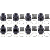 Complete Front & Rear Inner & Outer CV Boot Repair Kit Outlander 650 XMR 13-15