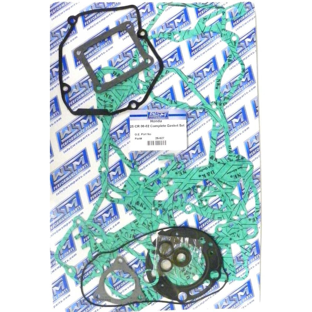 WSM Complete Gasket Kit For Honda 125 CR 00-02 25-627