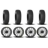 Rines System 3 SB-3 Beadlock mecanizados/negro mate de 15" y neumáticos XC450 [33x10R-15]