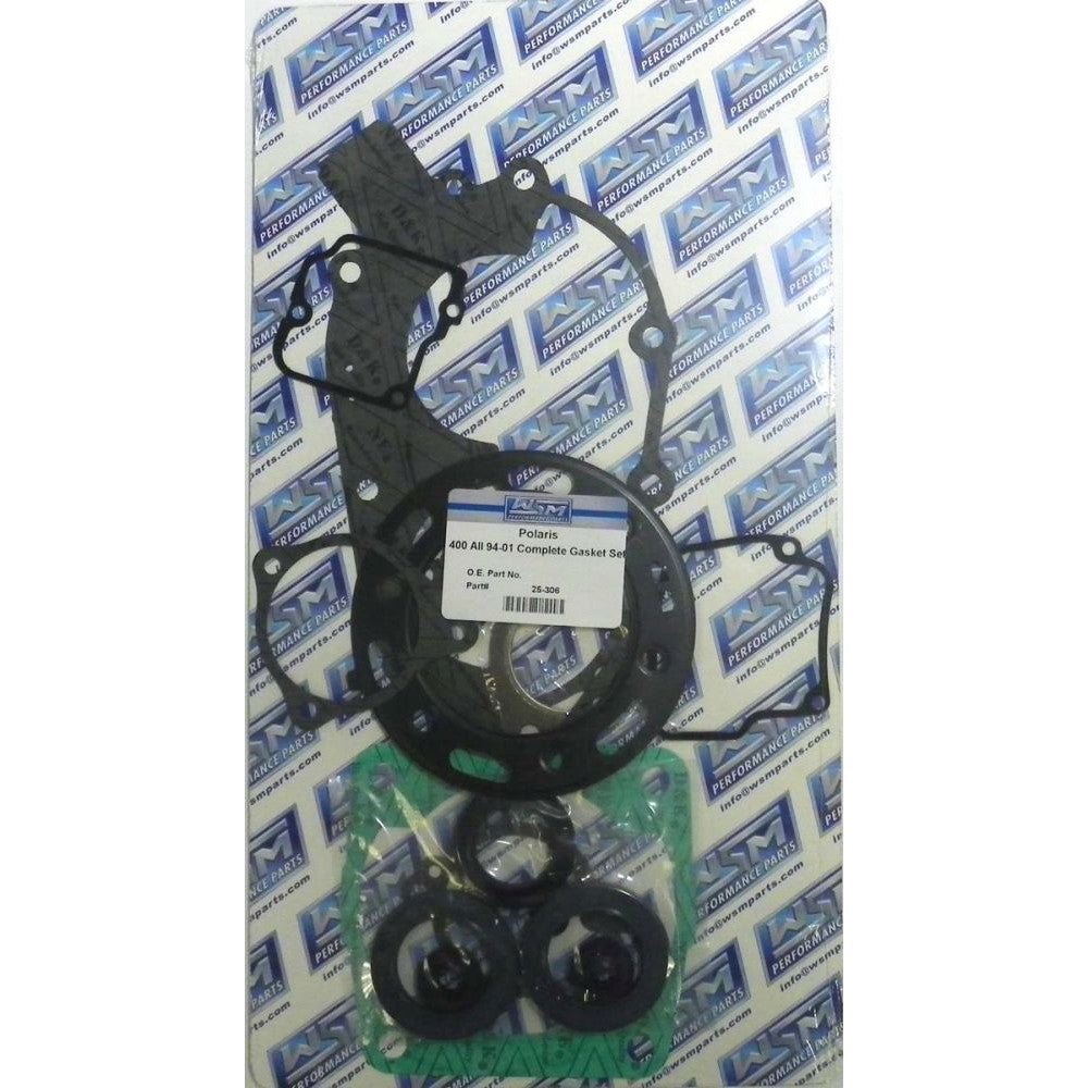 WSM Complete Gasket Kit For Polaris 400 Sportsman 94-03 25-306