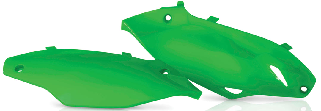 Acerbis Flo Green Side Number Plate for Kawasaki - 2386380235