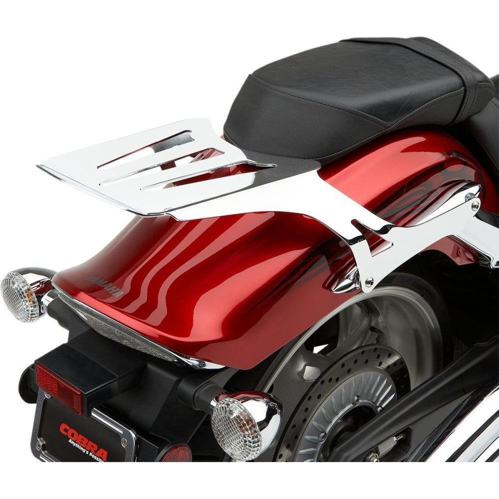 Cobra Luggage Rack Solo Chrome - 02-4265