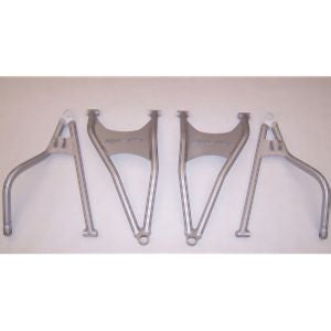 High Lifter Front Forward Upper And Lower Silver Control Arms For Polaris Models MCFFA-RZR1-S