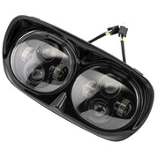 Letric Lighting Headlights For Road Glide Black 80Watt Hi/Lo