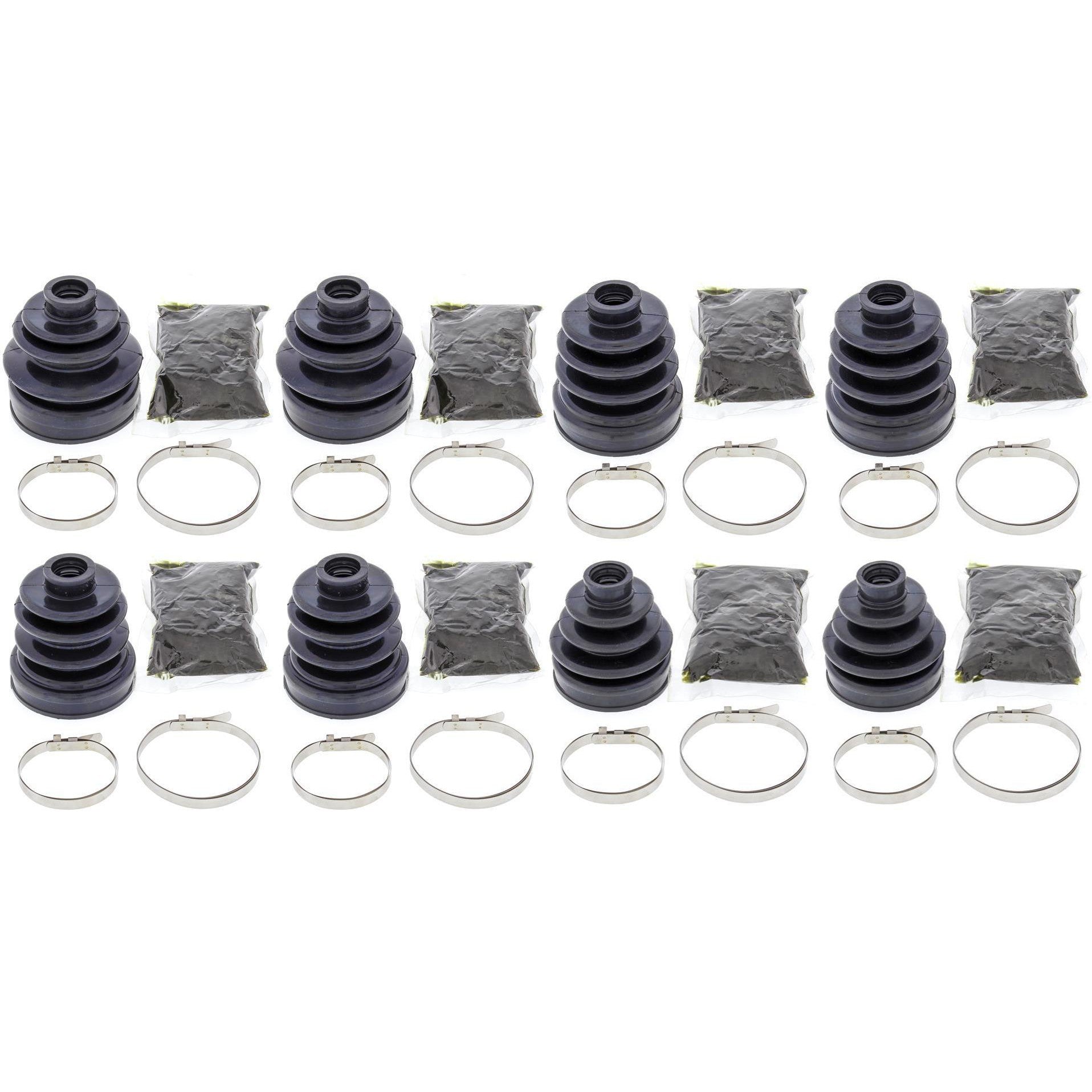 Complete Front & Rear Inner & Outer CV Boot Repair Kit TRX680 Rincon 06-07