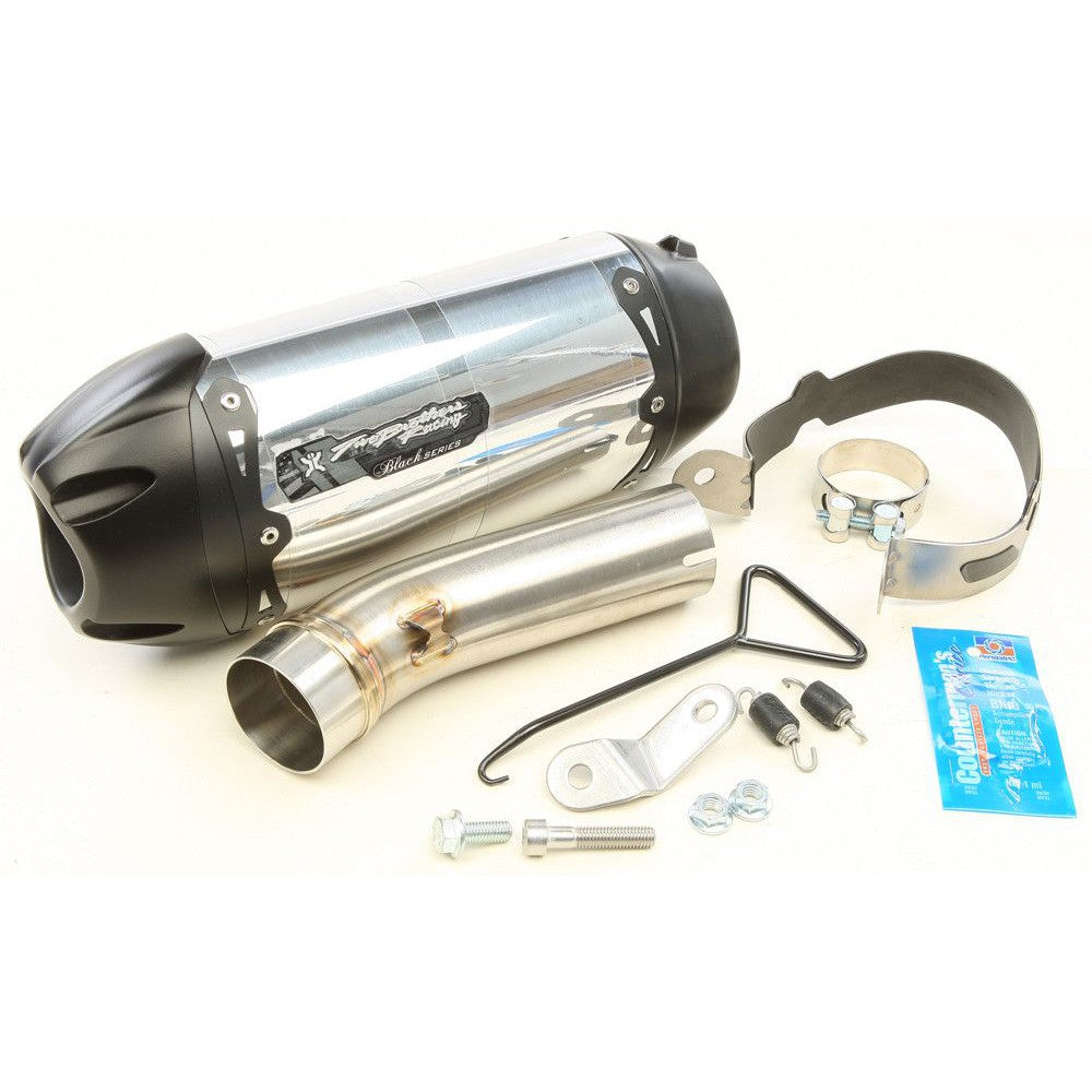Two Brothers Racing S1R Black Series Aluminum Slip-On Exhaust 005-3880406-S1B