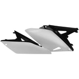 Acerbis White/Black Side Number Plate for Suzuki - 2171921035