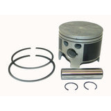 Kit de pistón WSM para Mercury/Mariner 175-250 HP 2.5L Sport Jet 97-06 Puerto .015 Sobre
