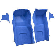 ACC Replacement Carpet Kit For 1967 Chevrolet Corvette Fronts with Kick Panel Inserts No Pad - CHOOSE COLOR