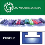 Set of 2 Slides YAMAHA VMAX4 "92-97 45 3/16in Garland RED