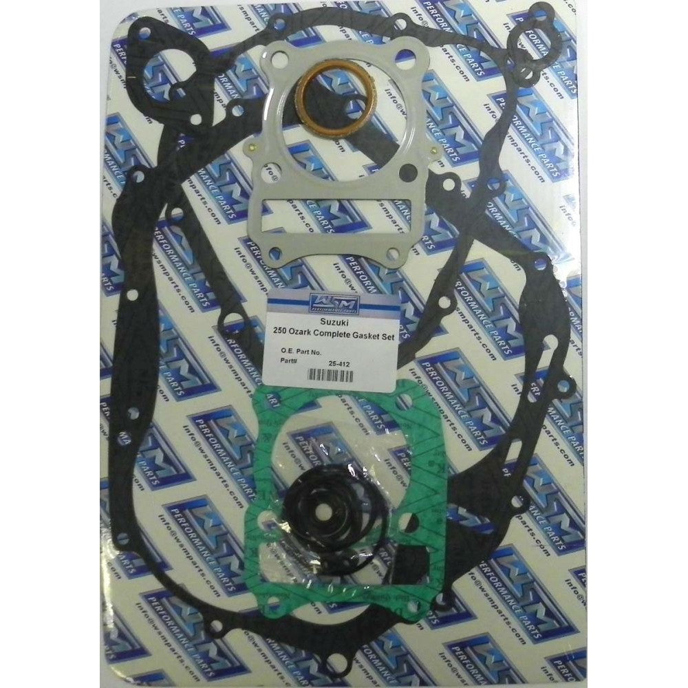 WSM Complete Gasket Kit For Suzuki 250 Ozark 02-14 25-412