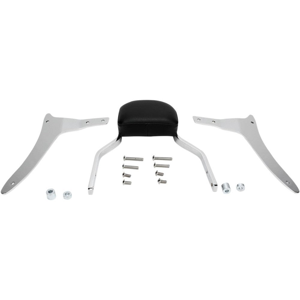 Cobra Sissy Bar 11" With Freedom Pad Chrome - 02-4968