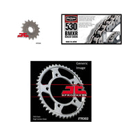 530 BMXR Chain Nat,Front & Rear Sprocket Kit HONDA VTR1000F Super Hawk 1998-2006