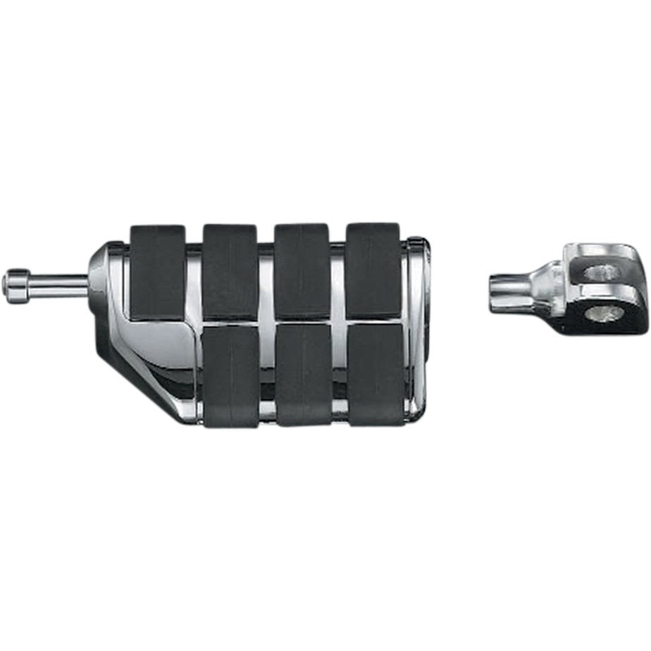 New Victory Jackpot 2006-2014Footpeg Adapters Chrome Front by Kuryakyn