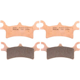Kit de pastillas de freno traseras EBC FA314SV para Polaris Sportsman 800 EFI 2005-2006