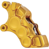 Arlen Ness Gold Left 6 Piston 11.8in Differential Bore Brake Caliper 02-225