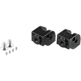 Puig Adjustable Footpeg Adaptors Rider Black - 20242N