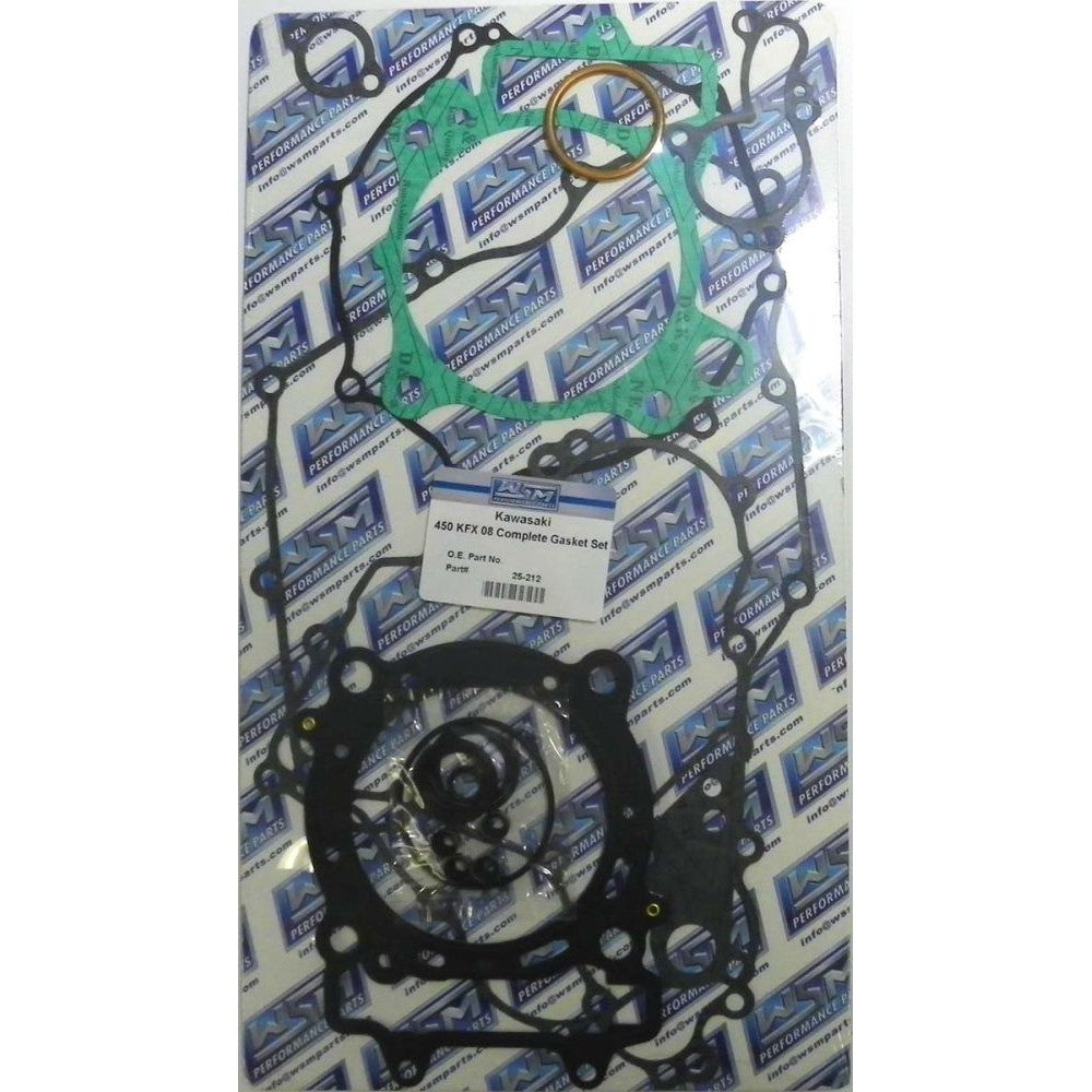 WSM Complete Gasket Kit For Kawasaki 450 KFX 08-14 25-212