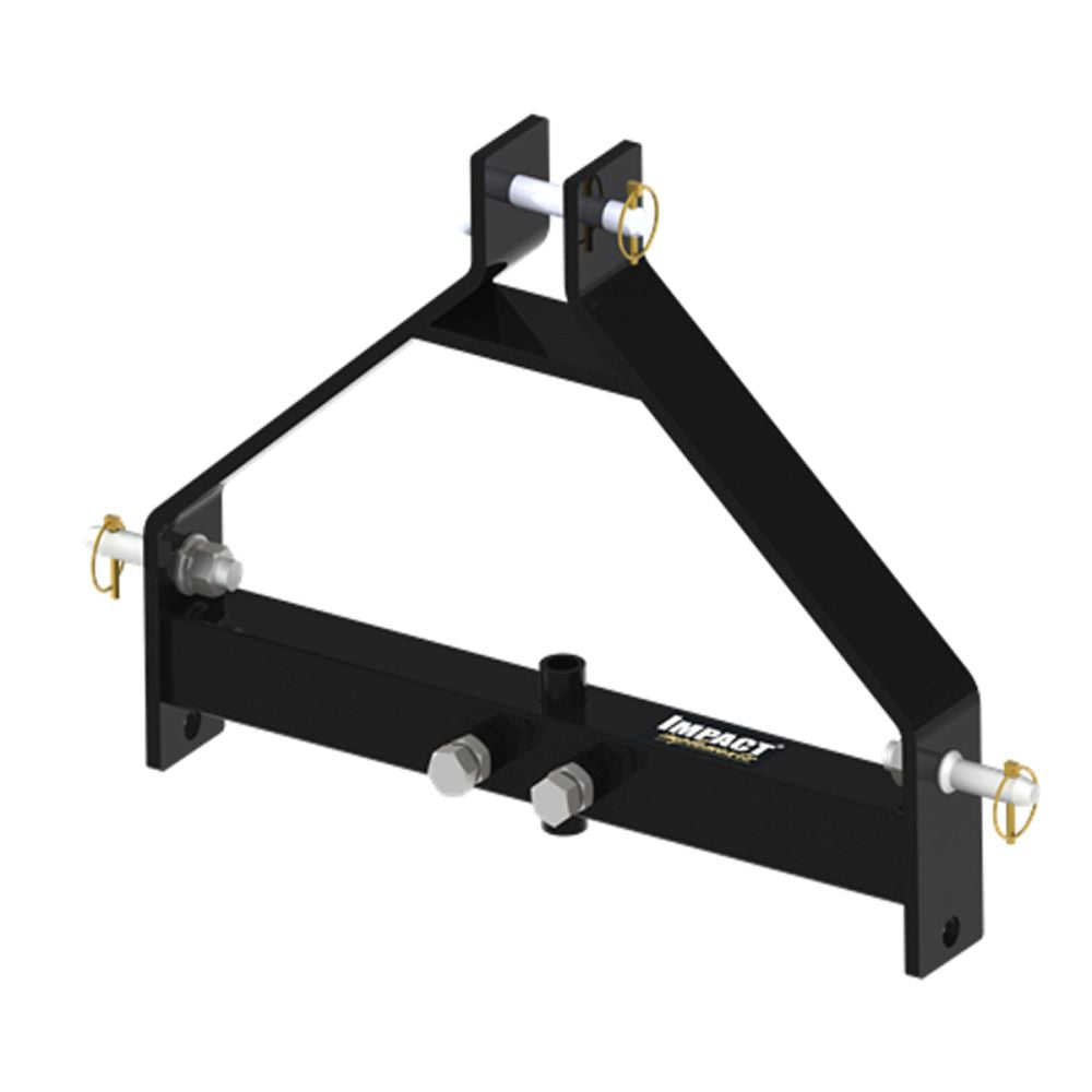 Impact Implements CAT-0 3-Point Adapter to Sleeve Hitch IP4414_BK